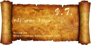 Vágner Tibor névjegykártya